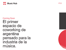 Tablet Screenshot of musichub.co